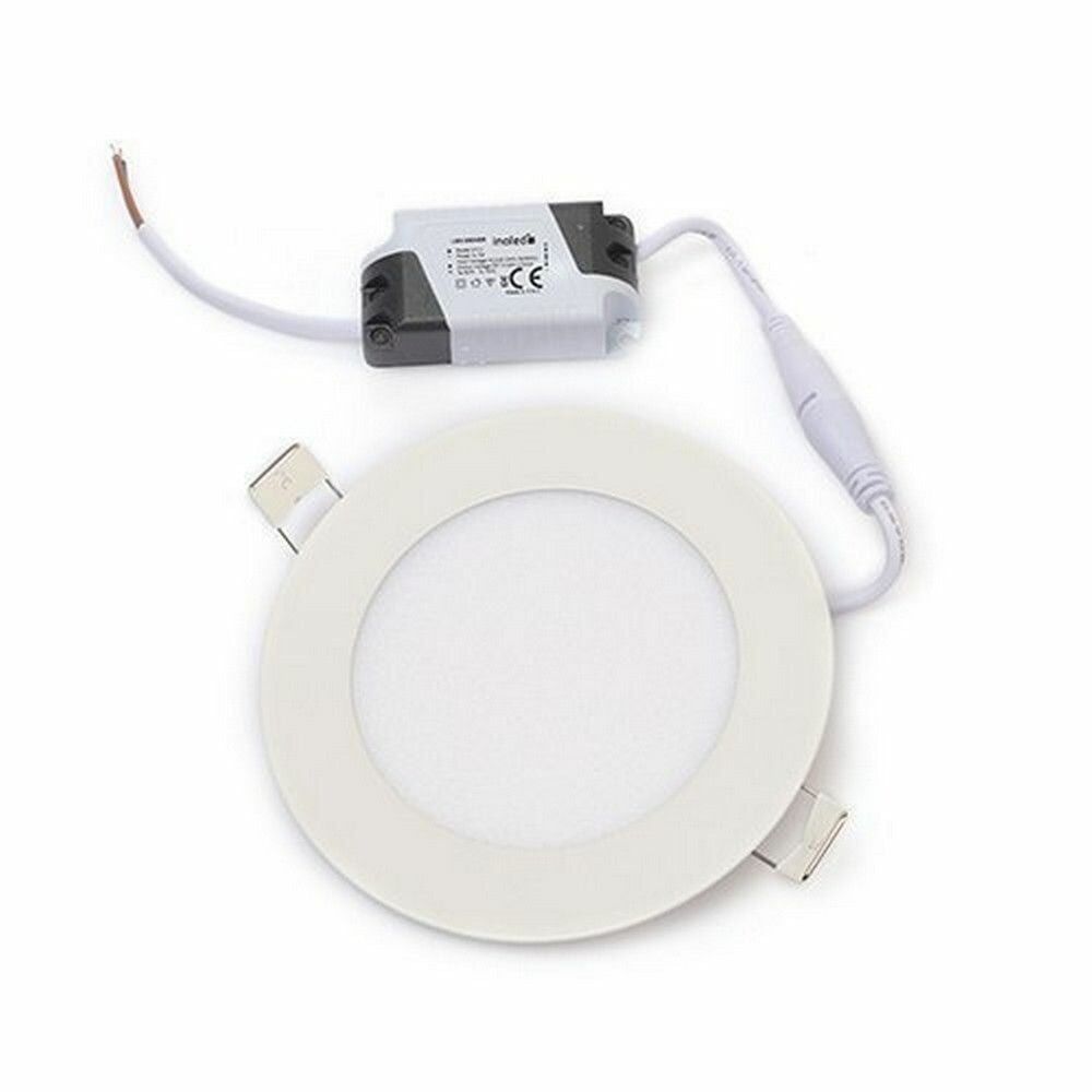 İnoled 2709-01 9W 6500K Beyaz Işık Yuvarlak Sıva Altı LED Spot Panel Armatür