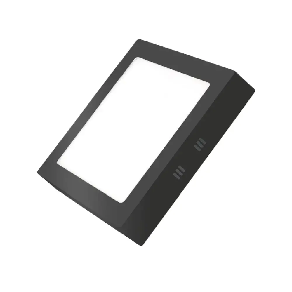 İnoled 2782-02 VOLGA 24W 3000K Günışığı Siyah Kasa Kare Sıva Üstü LED Panel