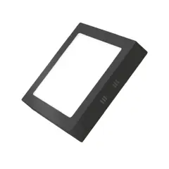 İnoled 2782-02 VOLGA 24W 3000K Günışığı Siyah Kasa Kare Sıva Üstü LED Panel