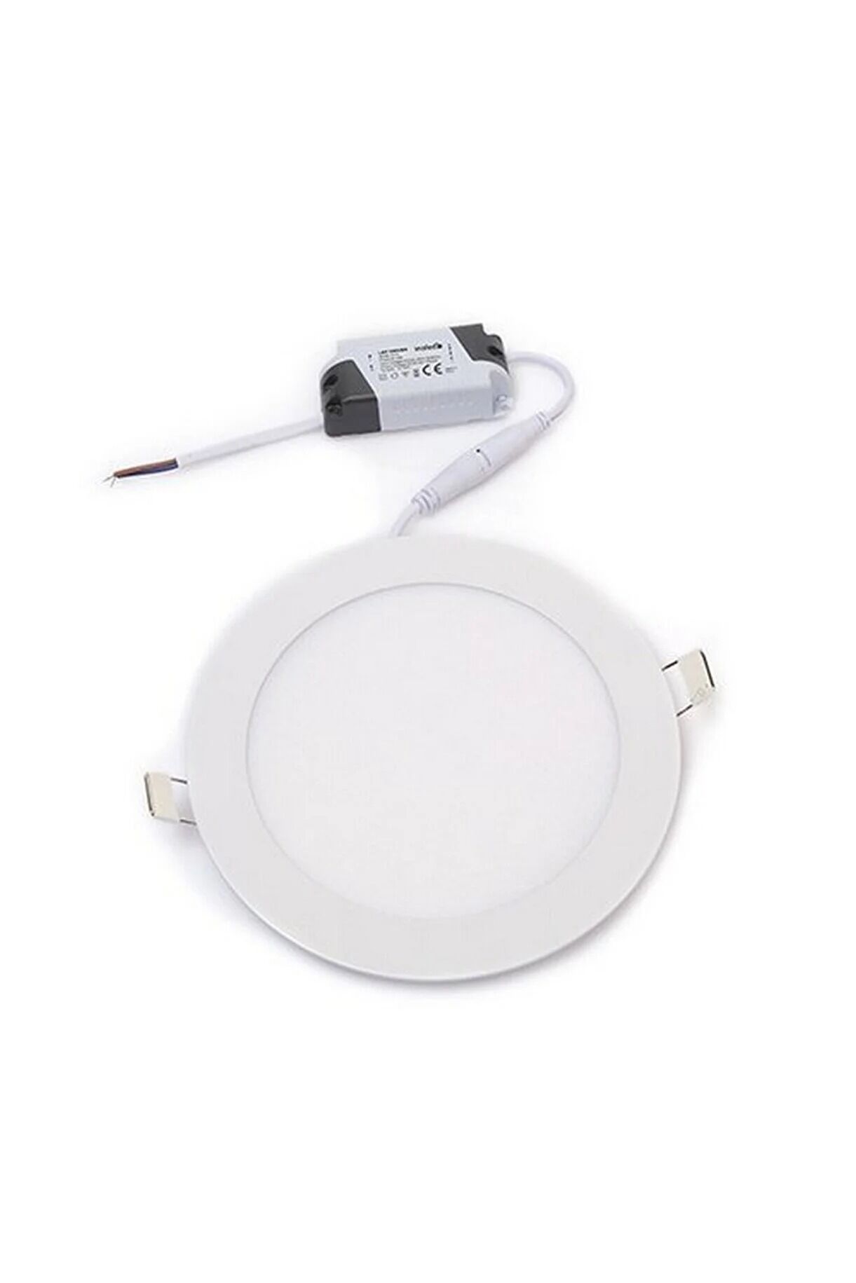 İnoled 2712-01 12W 6500K Beyaz Işık Yuvarlak Sıva Altı LED Spot Panel Armatür
