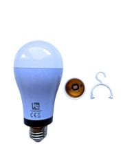 Kendal K2 KES075 9W 6500K Beyaz Işık E27 Şarjlı LED Ampul