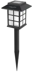 Helios HS-4018 5W Solar Güneş Enerjili Kazıklı Beyaz Işık Bahçe Armatürü
