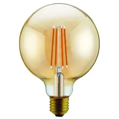 Helios HS-2061 9W 6500K Beyaz Işık E27 G95 Rustik Glop LED Ampul