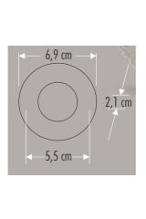 Cata CT-5209 2W Cob Ledli Mobil Spot Beyaz Işık