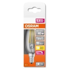 Osram 4.8W 470Lm E14 Duylu 2700K Buji Led Ampul