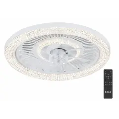 Cata CT-3012 Kristal 8 Pervaneli 6 Kademe Hız Ayarlı Sessiz LED Tavan Vantilatörü