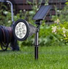 Cata CT-7310 7w Kazıklı Solar Bahçe Armatürü Yeşil Işık