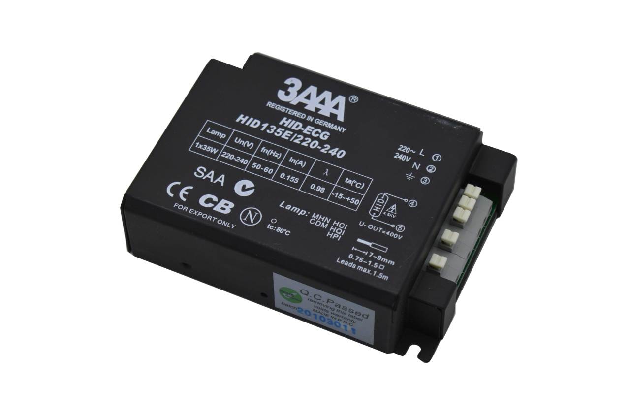 3AAA 1X35W Metal Halide Balast