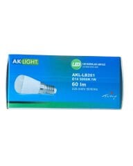Aklight AKL-LB261 1W E14 5000K Beyaz Işık Buzdolabı Ampulü