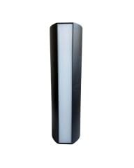 Econa ECN-5020 12W Günışığı IP65 Su Geçirmez Siyah Kasa PC Gövde Dış Mekan LED Aplik