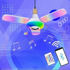 Büyükalpler RGB Yonca Ampul Kumandalı Bluetoothlu