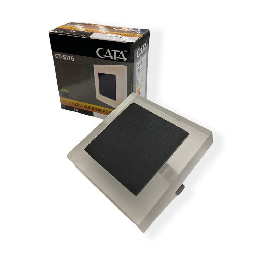 Cata CT-5176G 3 Watt Ledli Koridor Armatürü Günışığı