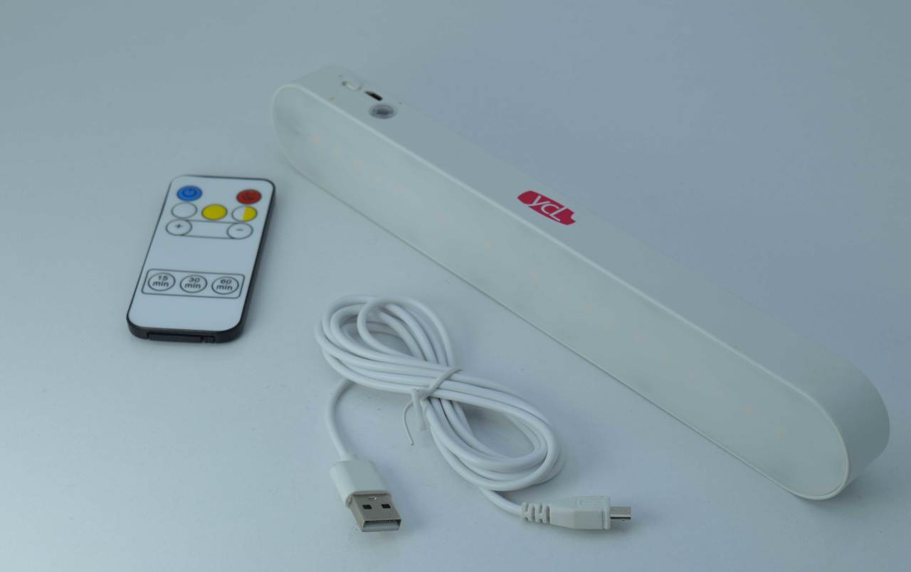 Ycl Yücel YML-300 4W Uzaktan Kumandalı ve Dokunmatik Dimli Şarjlı Magnet Masa Lambası