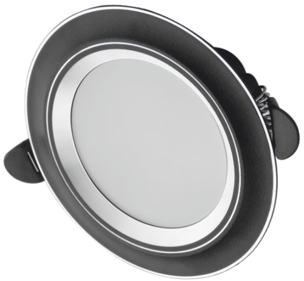 Cata CT-5258 6W Siyah Kasa Zebra Led Spot 3 Renk Işık (3200K-4000K-6400K)