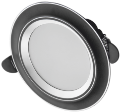 Cata CT-5258 6W Siyah Kasa Zebra Led Spot 3 Renk Işık (3200K-4000K-6400K)