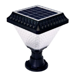 Horoz Sunlux 1/S 30W 6400K Beyaz Işık Siyah Set Üstü Solar Güneş Enerjili LED Bahçe Armatürü