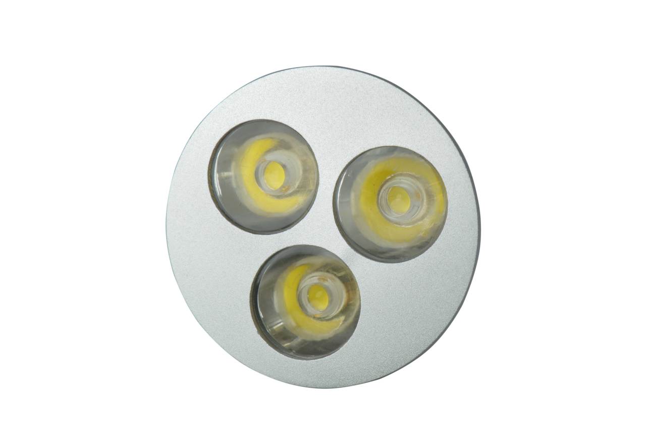 Vito VO184036000K Vitoone 3x1W Power LED 180 Lümen 6000K Beyaz Işık GU5.3 (MR16) Duylu 12V Spot LED Ampul