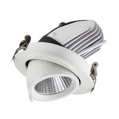 ACK AD36-00100 12W 3000K Günışığı 720LM Alüminyum Kasa Led Salyangoz Spot