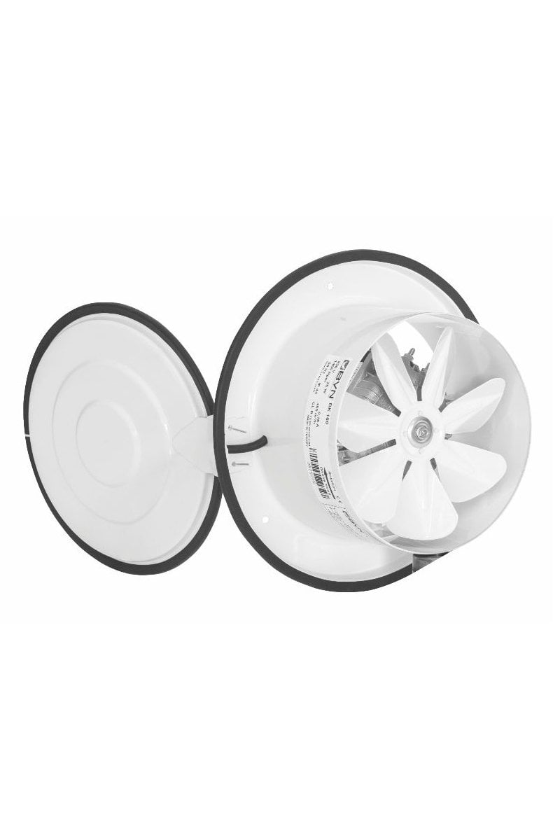 Bahçıvan BK 160 25W 450m3/h Monofaze Kapaklı Aksiyel Aspiratör