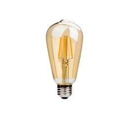 Kendal K2 Kes605 6W 540 Lümen 2700K Amber E27 ST64 Dekoratif Rustik LED Ampul