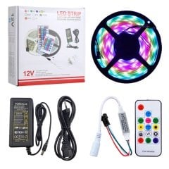 Sunlight 3 Çipli Magic Kayar Efektli Şerit Led Seti 5 Metre