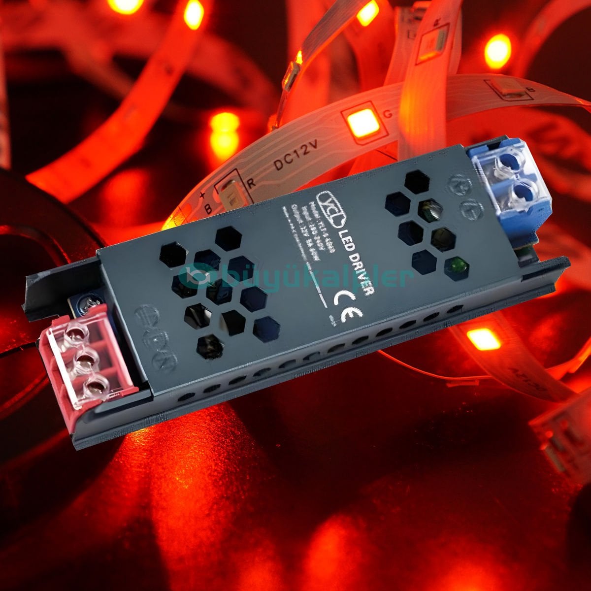 YCL Yücel YLT-S 4060 5A 60 Watt Ultraslim İç Mekan Led Trafosu 12v