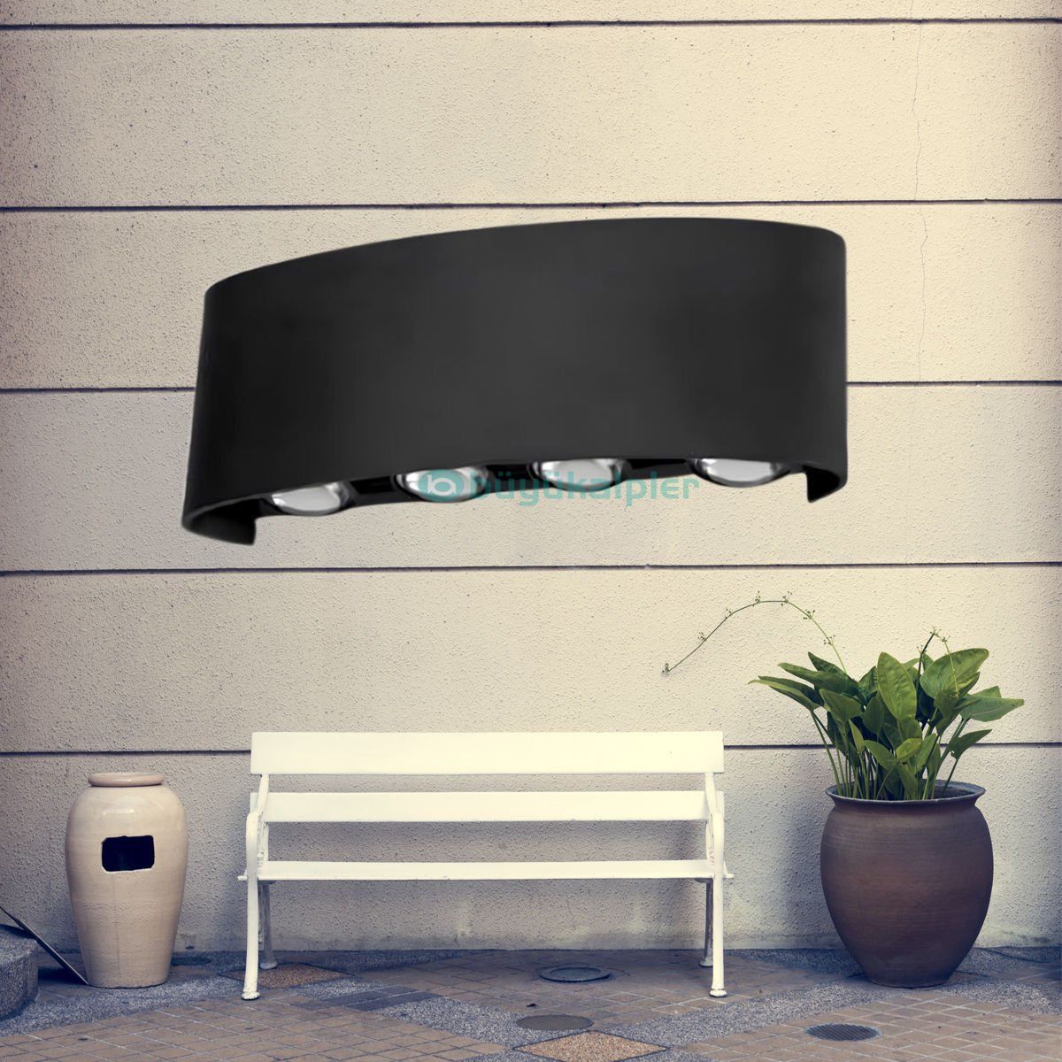 Cata CT-8013 15 Watt Kapri Modern Led Aplik Amber