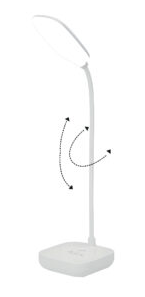 ACK AF11-10017 3W Şarjlı Dokunmatik LED Masa Lambası Beyaz