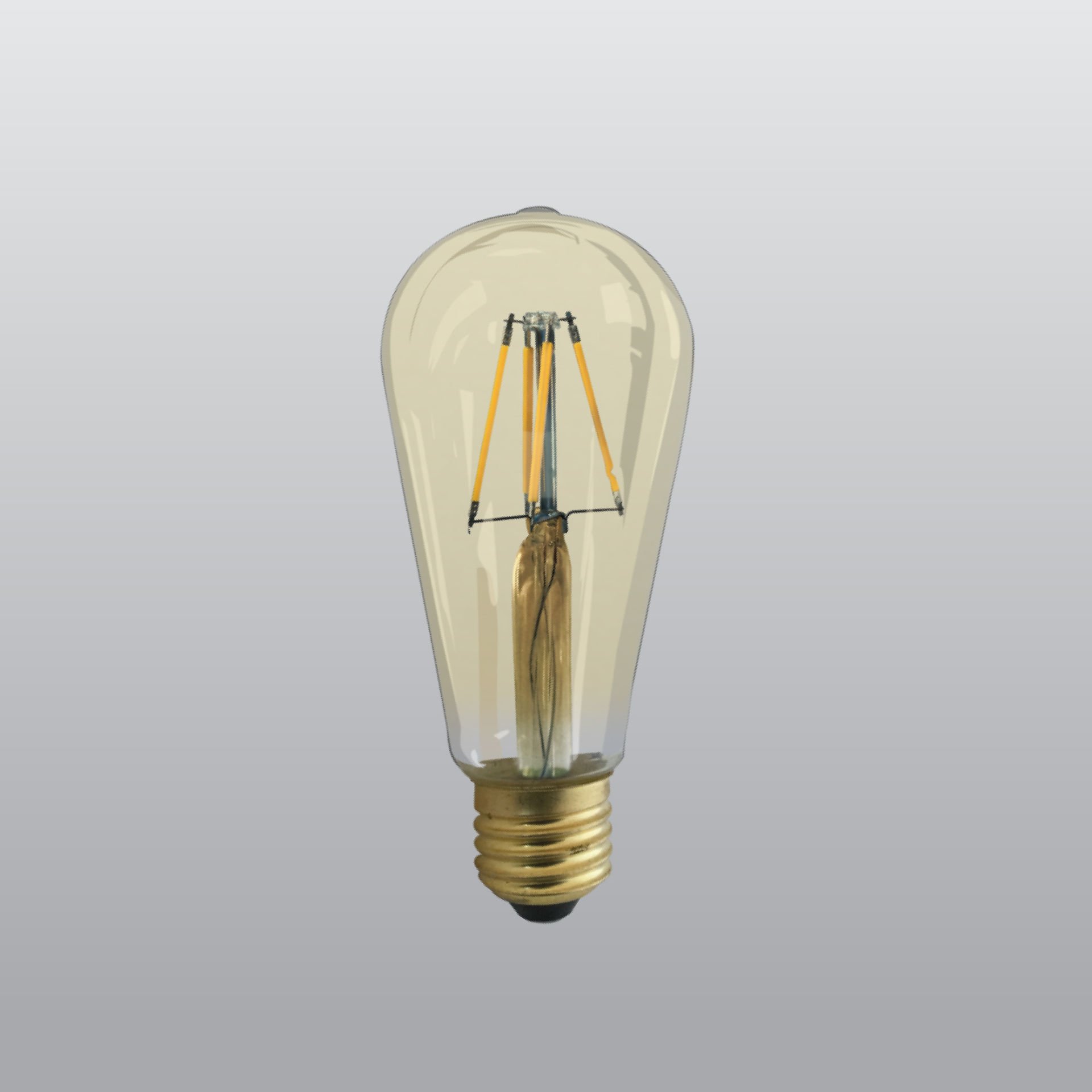 ACK AB46-00420 4W ST64 Amber Işık Rustik Led Ampul