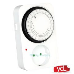 YCL Yücel YZM 020 Priz Tipi Mekanik Zaman Saati