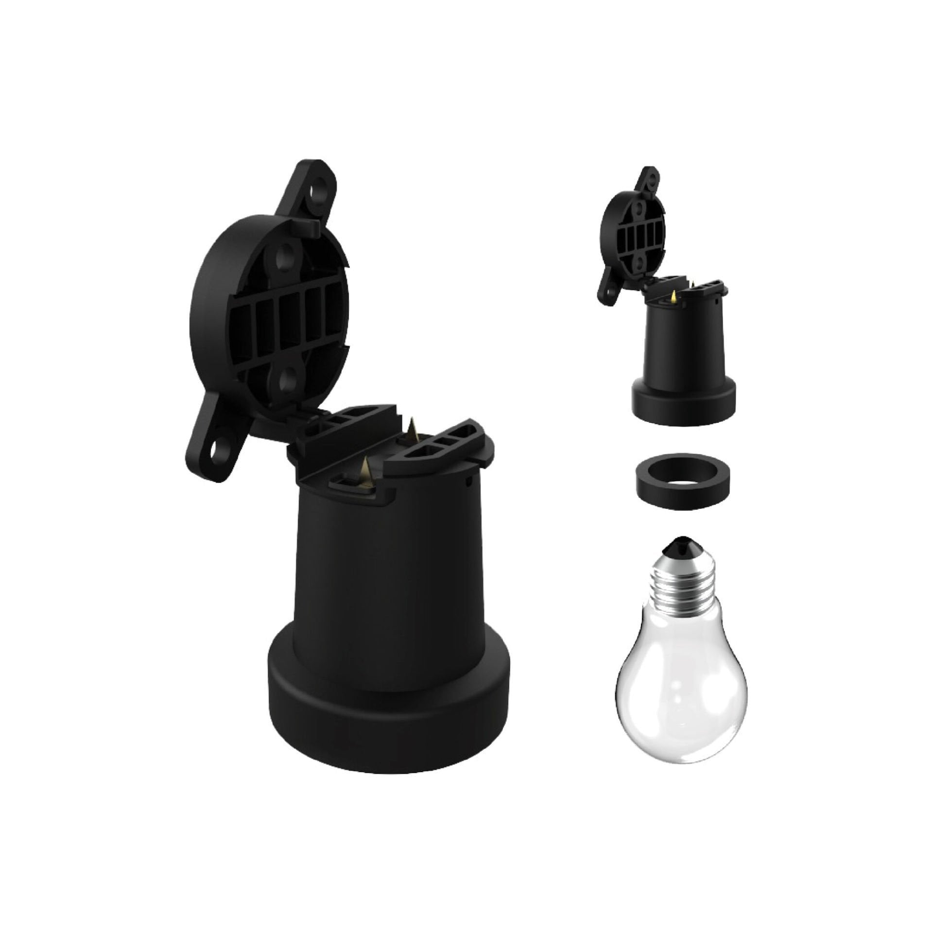 ACK AY25-00201 İğneli Duy E27 (Conta Dahil)