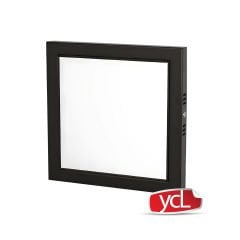 YCL Yücel Asm 2218 18 Watt Sıva Üstü Kare Led Panel Beyaz Işık