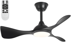 Cata CT-3001 Zürih Ledli Tavan Vantilatörü - Siyah