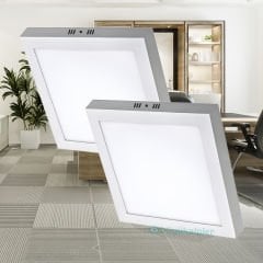 Pelsan 107997 18W Sıva Üstü 4000K (Ilık Beyaz) Kare Downlight Led Panel