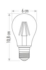 Cata CT-4230 Edison Led 520 Lümen 4W Günışığı Ampul