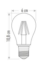 Cata CT-4230 Edison Led 520 Lümen 4W Günışığı Ampul