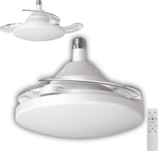 Cata CT-1156 Dolunay Fan Led Ampul Beyaz Işık