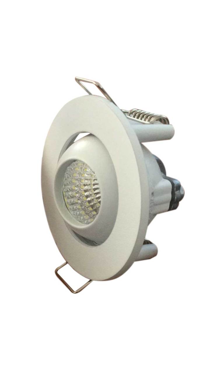 ACK AH06-00330 3W 210 Lümen 6500K Beyaz Işık Beyaz Kasa Sıva Altı Led Spot Armatür