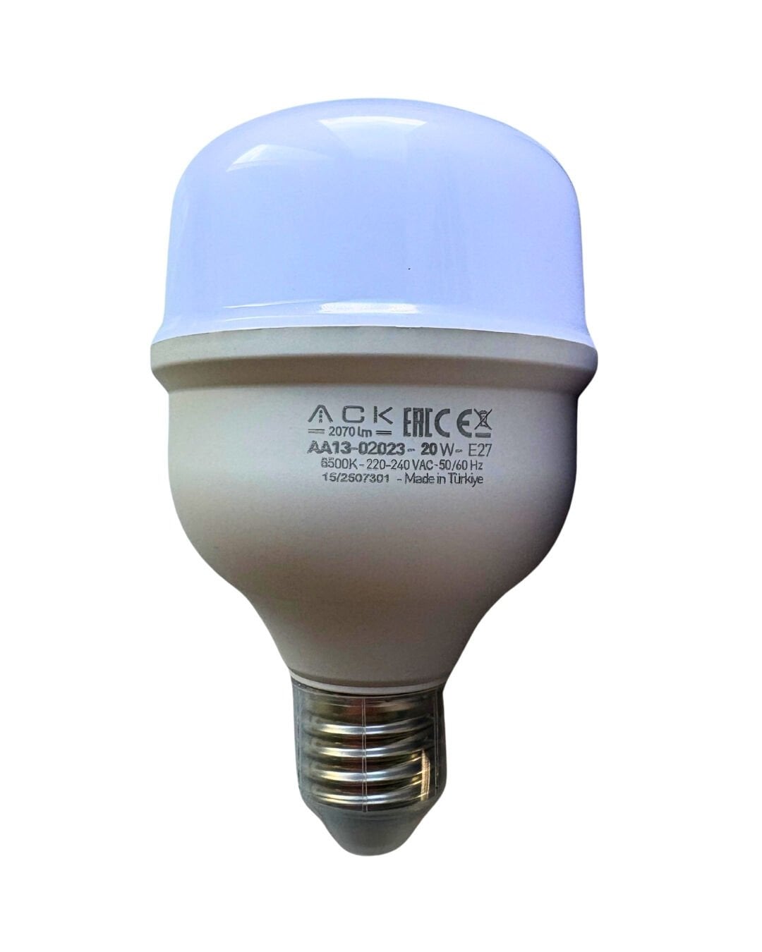 Ack AA13-02023 20W 6500K Beyaz Işık E27 Duylu Torch Led Ampul