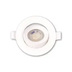 ACK AD01-00690 6W 3 Renk CCT Ayarlanabilir Beyaz Gövde Sıva Altı LED Spot Downlight