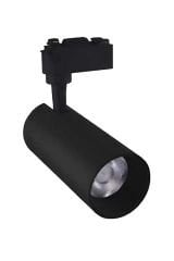 ACK AD30-01011 10W 4000K Doğal Beyaz Siyah Kasa LED Ray Spot Armatür