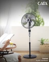 Cata Everest Premium Ayaklı Vantilatör Kumandalı