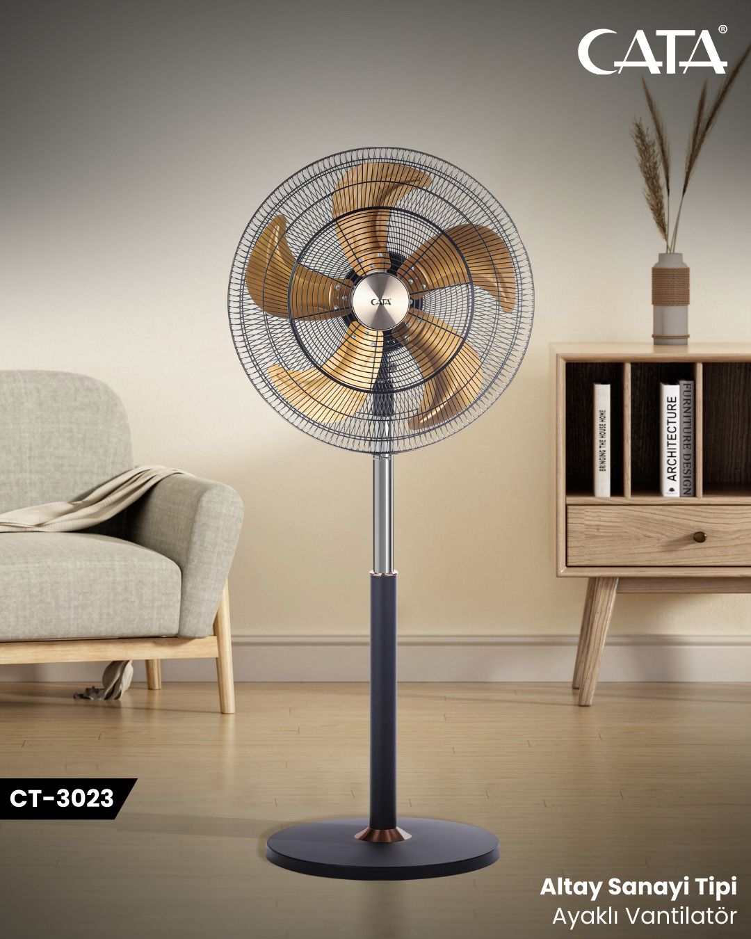 Cata Altay Sanayi Tipi Ayaklı Vantilatör