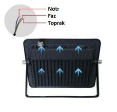 Cata CT-4657 30W Beyaz Işık Slim Led Projektör