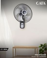 Cata Altay Premium Duvar Tipi Vantilatör Kumandalı