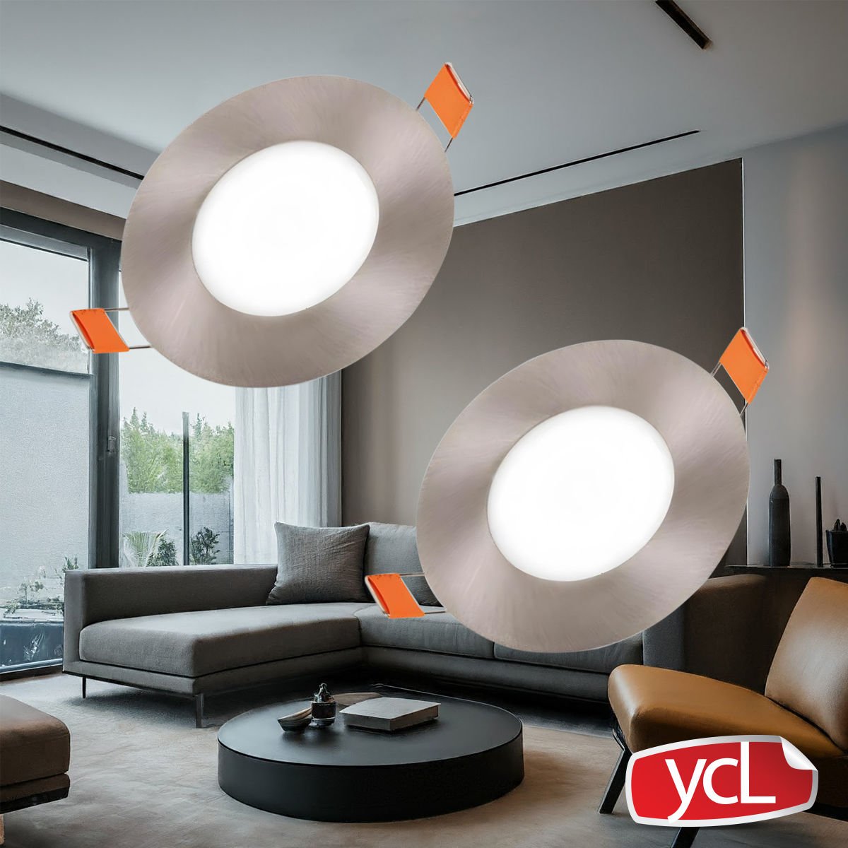 YCL Yücel ALP 1106 Saten Kasa Sıva Altı Led Panel Günışığı