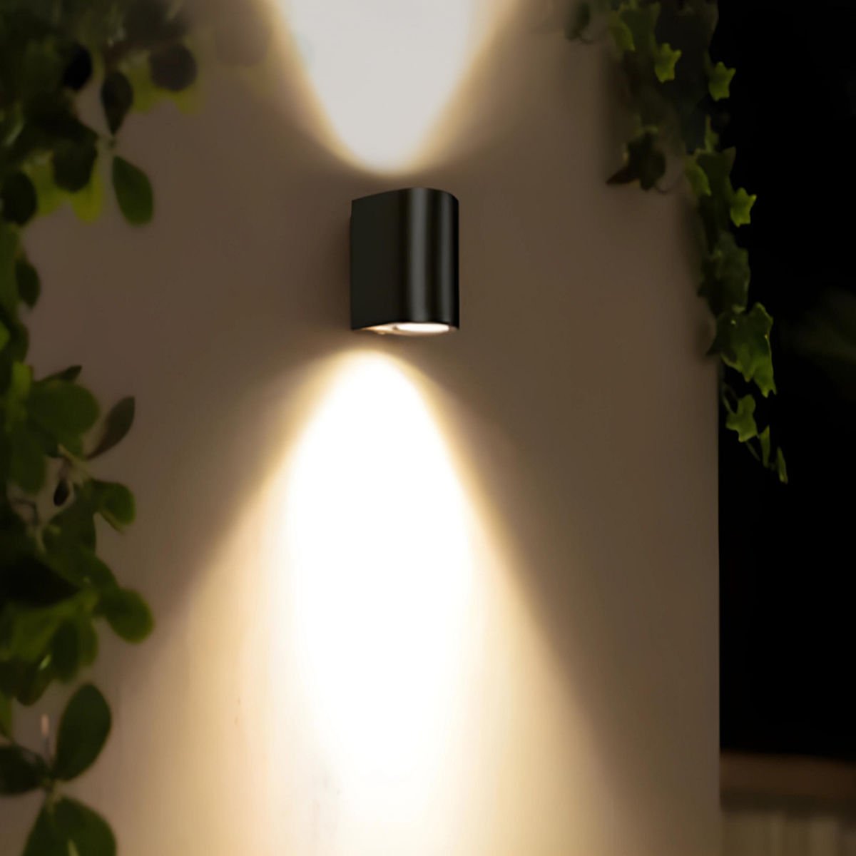 Econa ECN-3050 Çift Yönlü Dış Mekan Aplik Antrasit