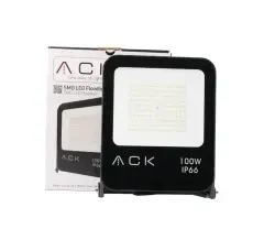 ACK AT62-19102 100W 3000K Günışığı IP66 Dış Mekan LED Projektör