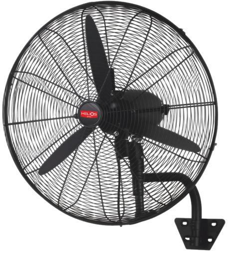 Helios HS-9403 Umbra Veritas 180W 30 İnç 3 Pervaneli Mat Siyah Duvar Vantilatörü