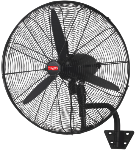 Helios HS-9403 Umbra Veritas 180W 30 İnç 3 Pervaneli Mat Siyah Duvar Vantilatörü
